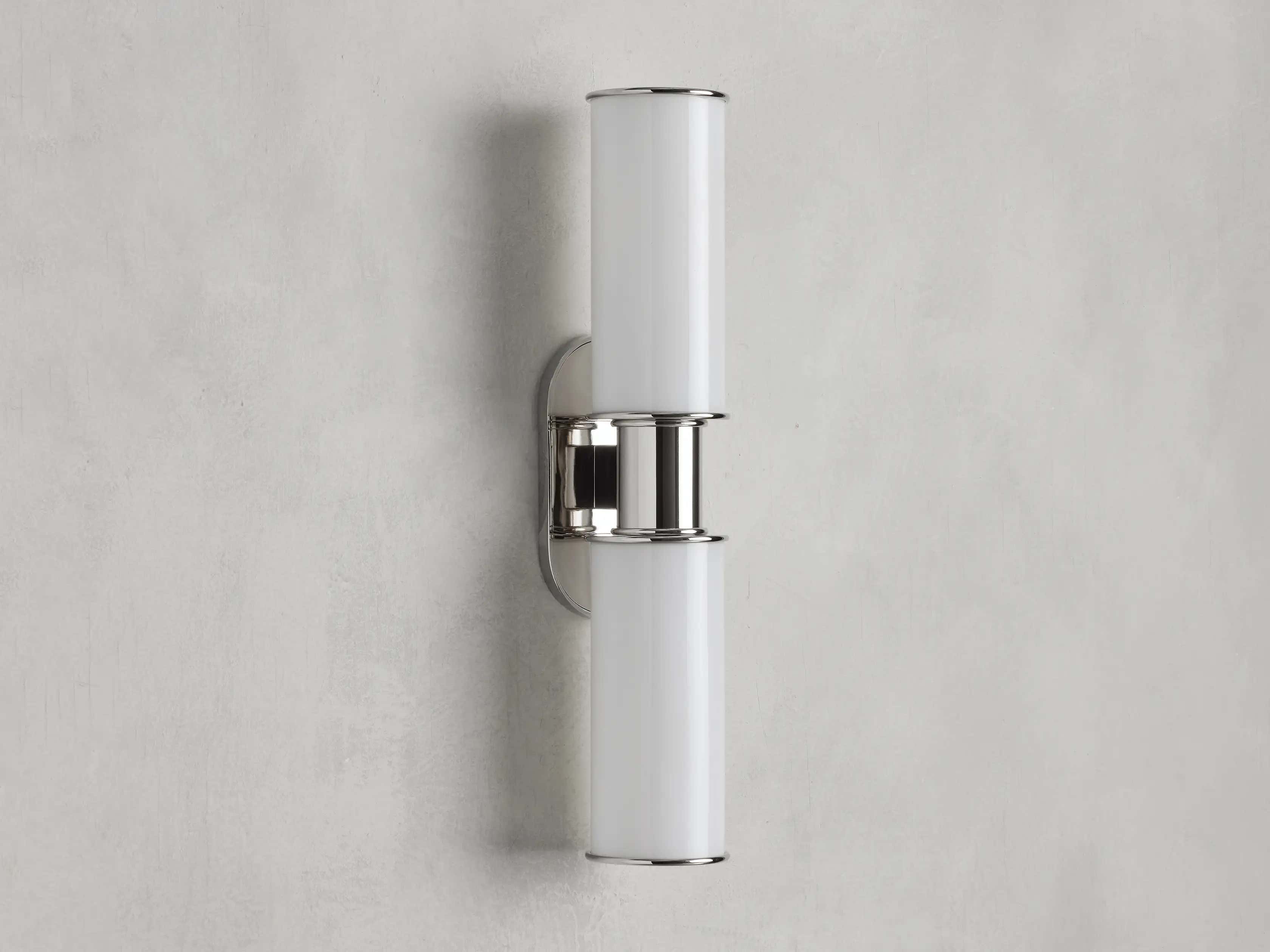 Harrlin Double Sconce in Milk