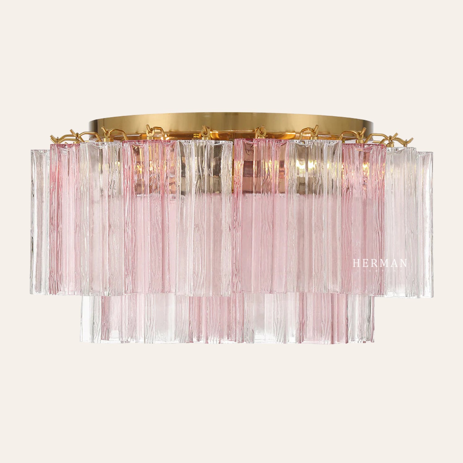 Addis Murano Glass Flushmount 22"/32"