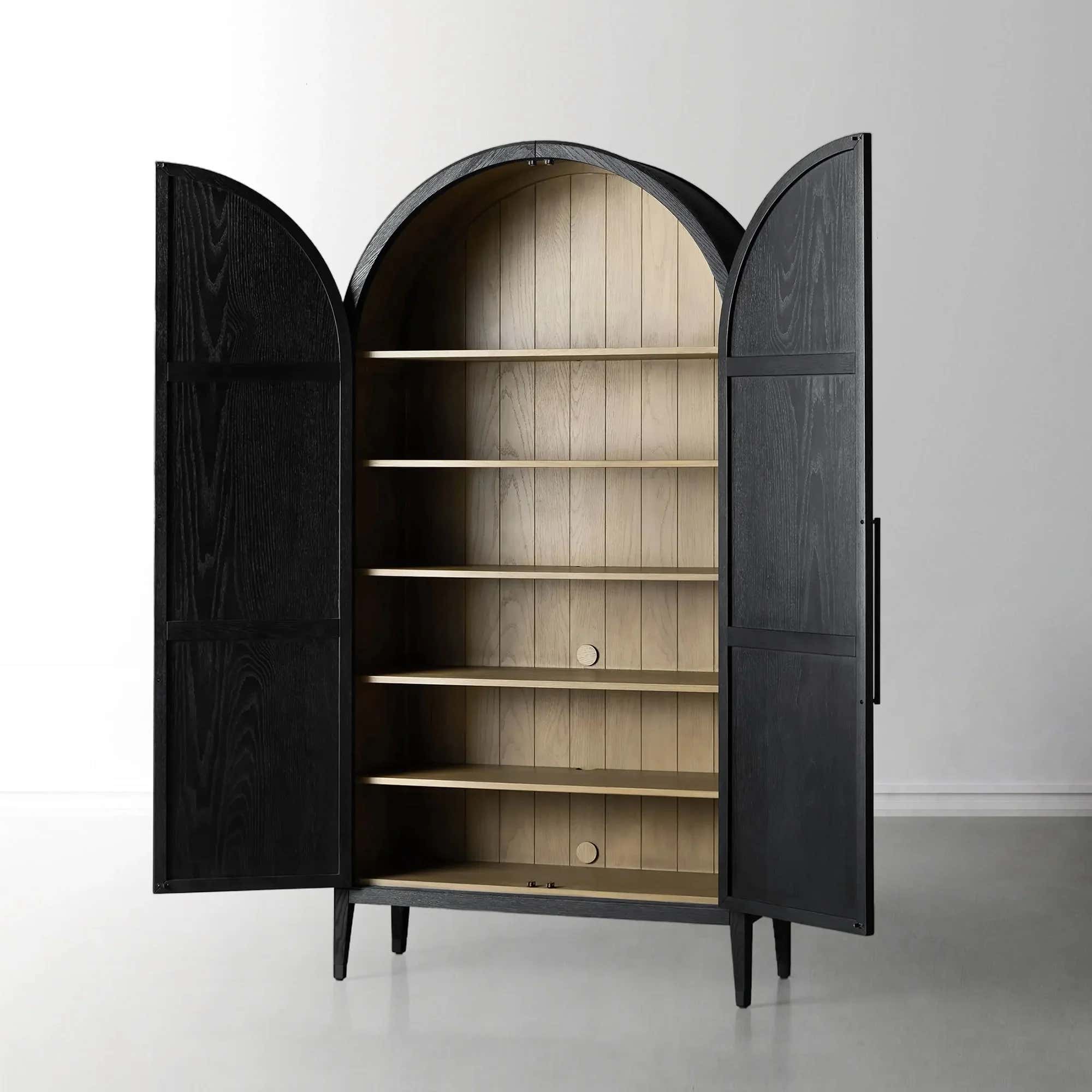 Hattie Accent Cabinet in Oak 36"W 46"W