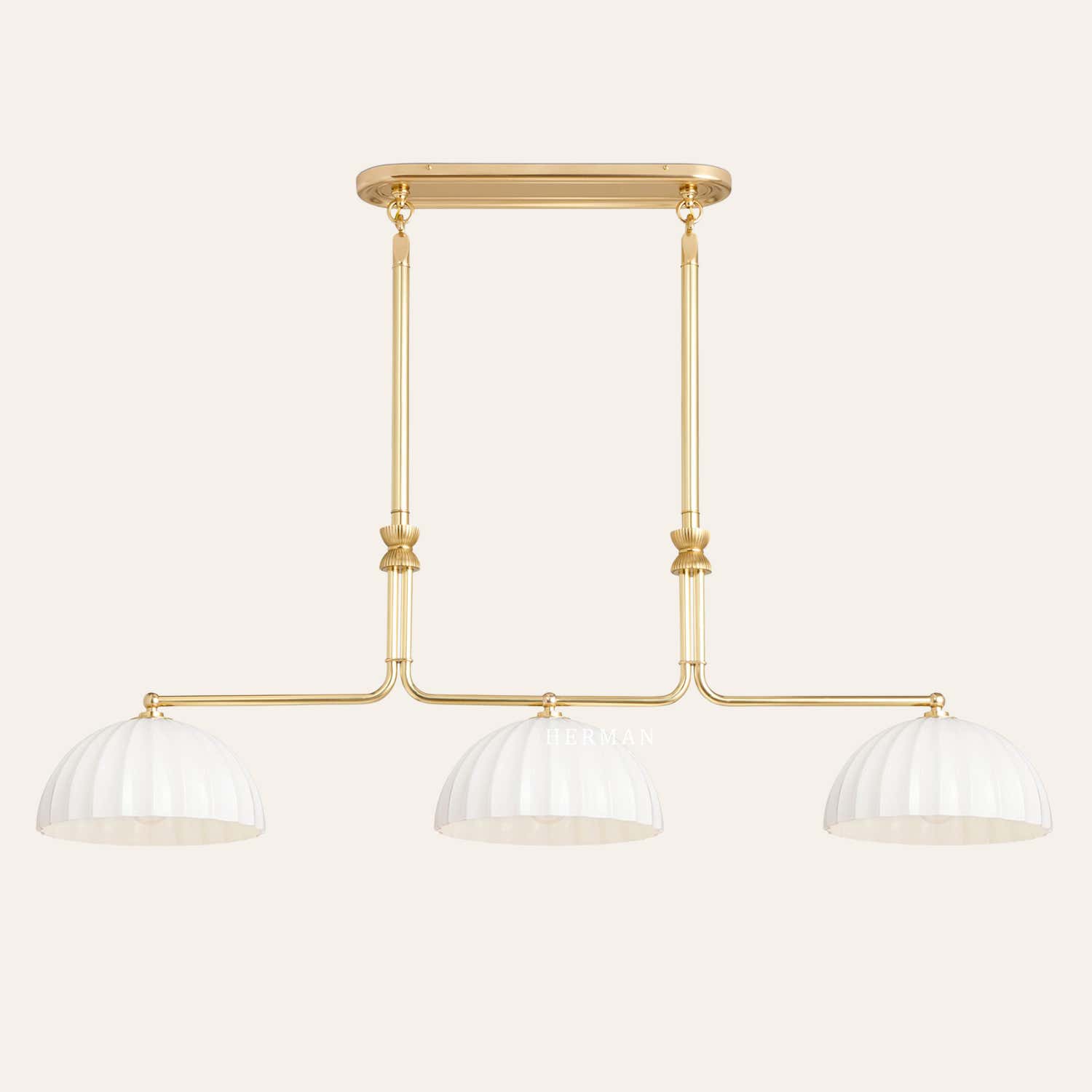 Enzo 60" 3-Light Linear Chandelier