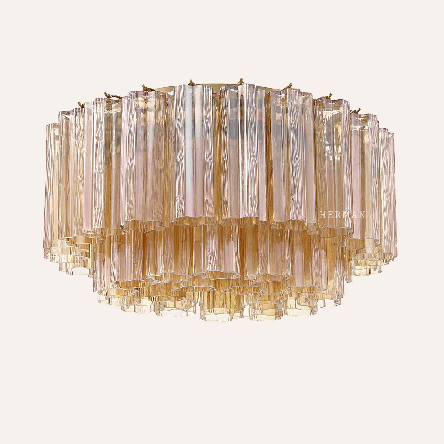 Addis Murano Glass Flushmount 22"/32"