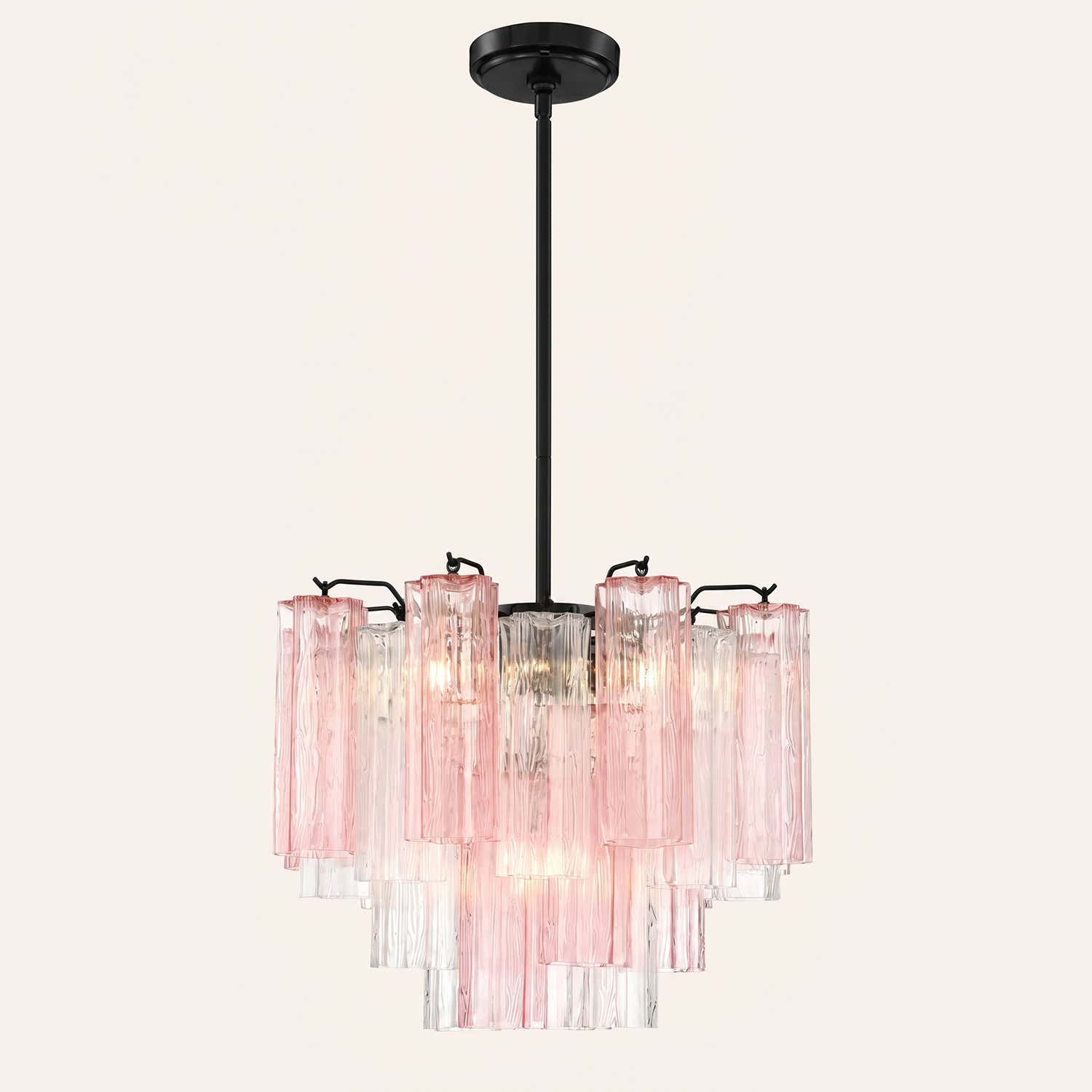 Addis Murano Glass Chandelier 17.8" 19.8" 22" 26.8" 32''D