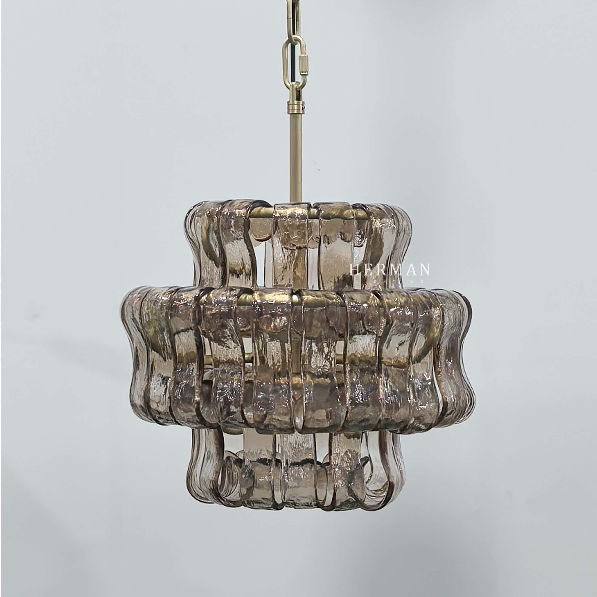 Amor Ghiaccio Glass Pendant Light