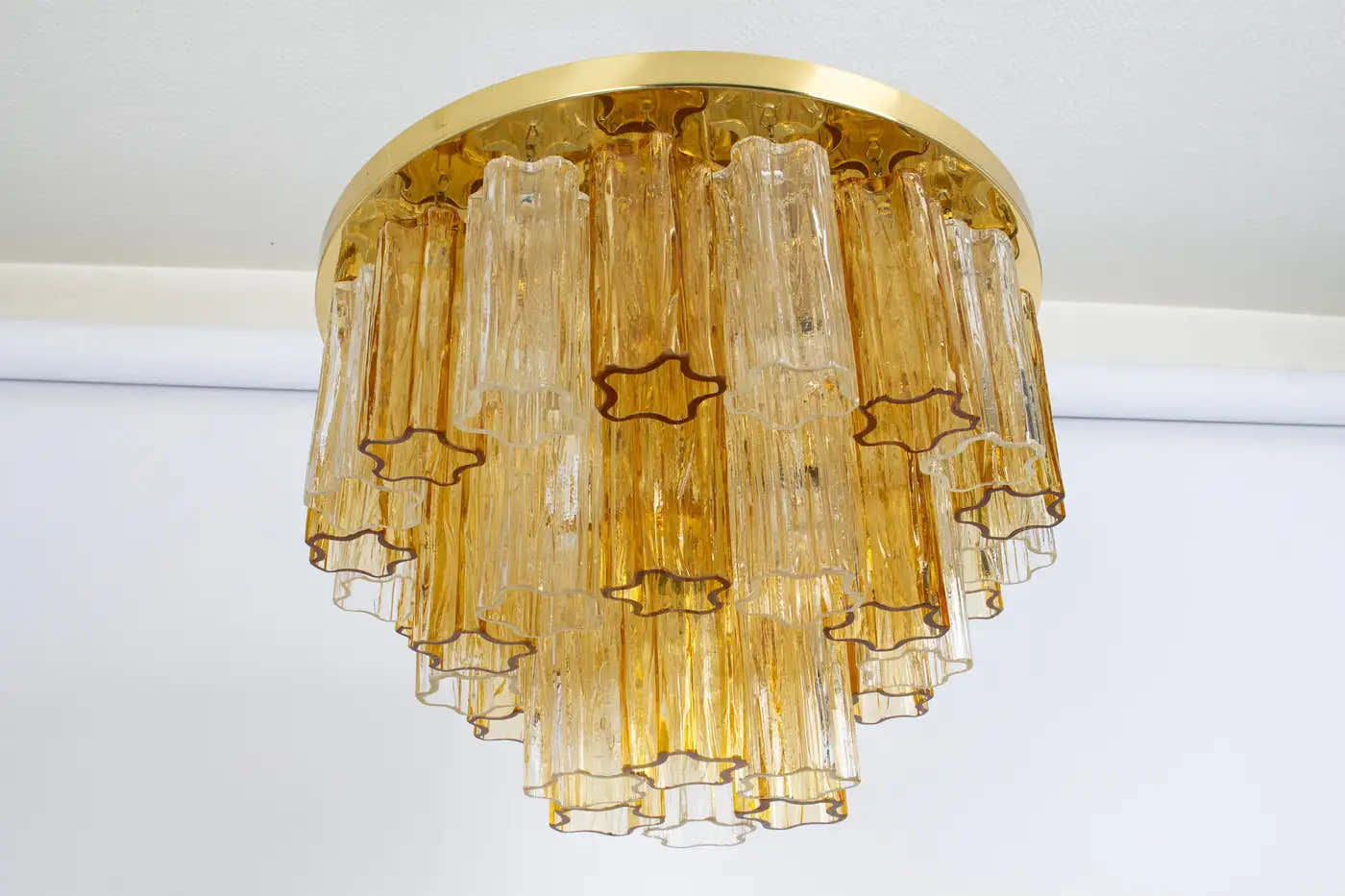 1 of 3 Tronchi Murano Glass Flush mount light