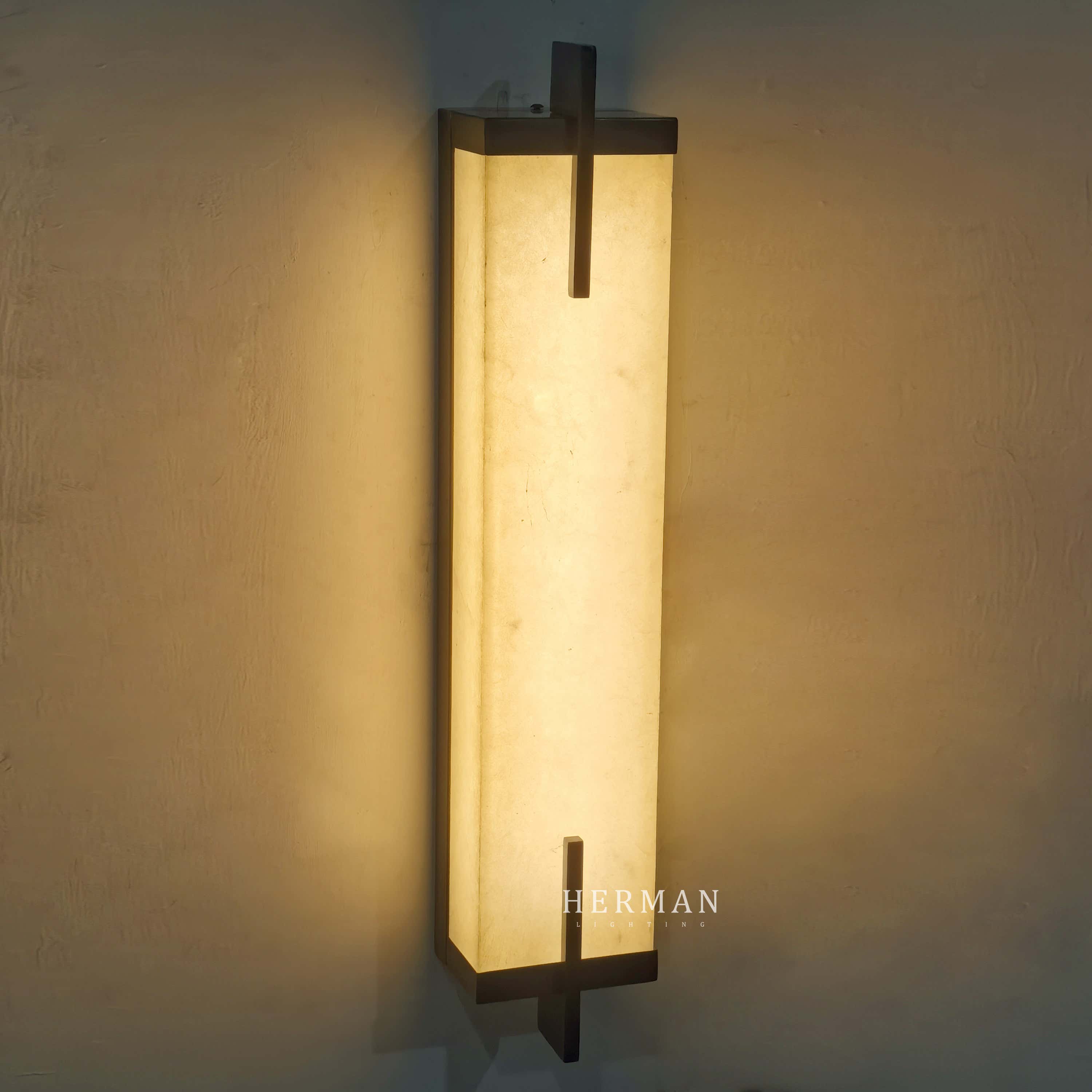 Beckett Alabaster Wall Sconce