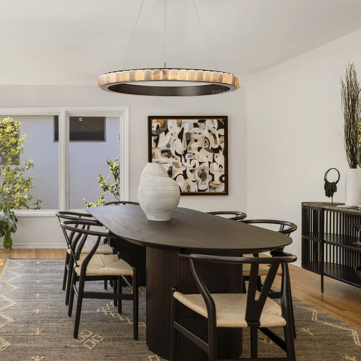 Avalon Alabaster Chandelier