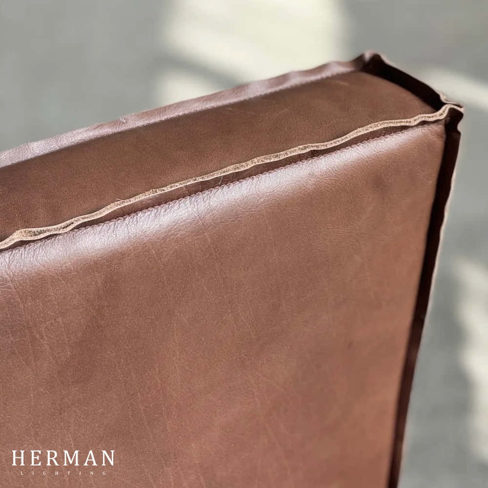 Playful Leather Dining Chair