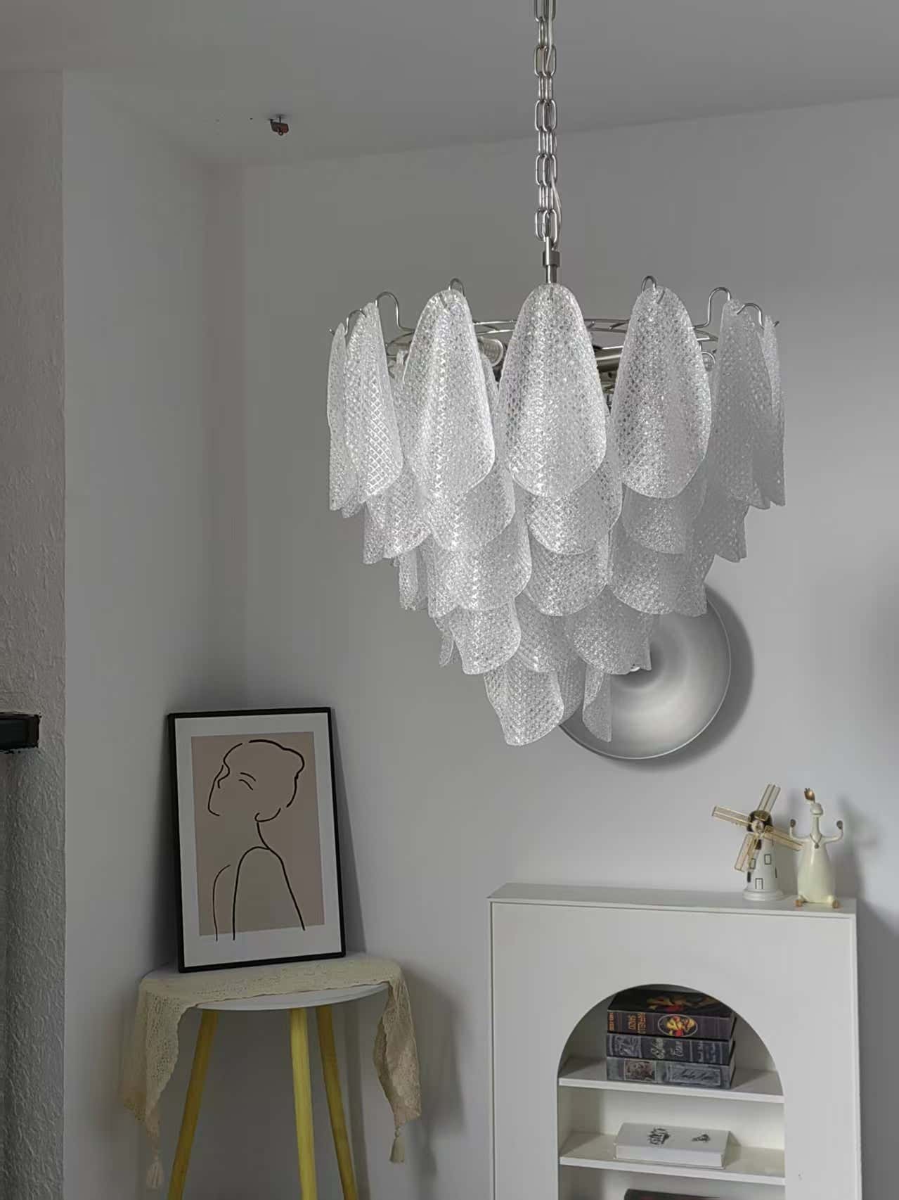 Murano Glass Teardrop Chandelier