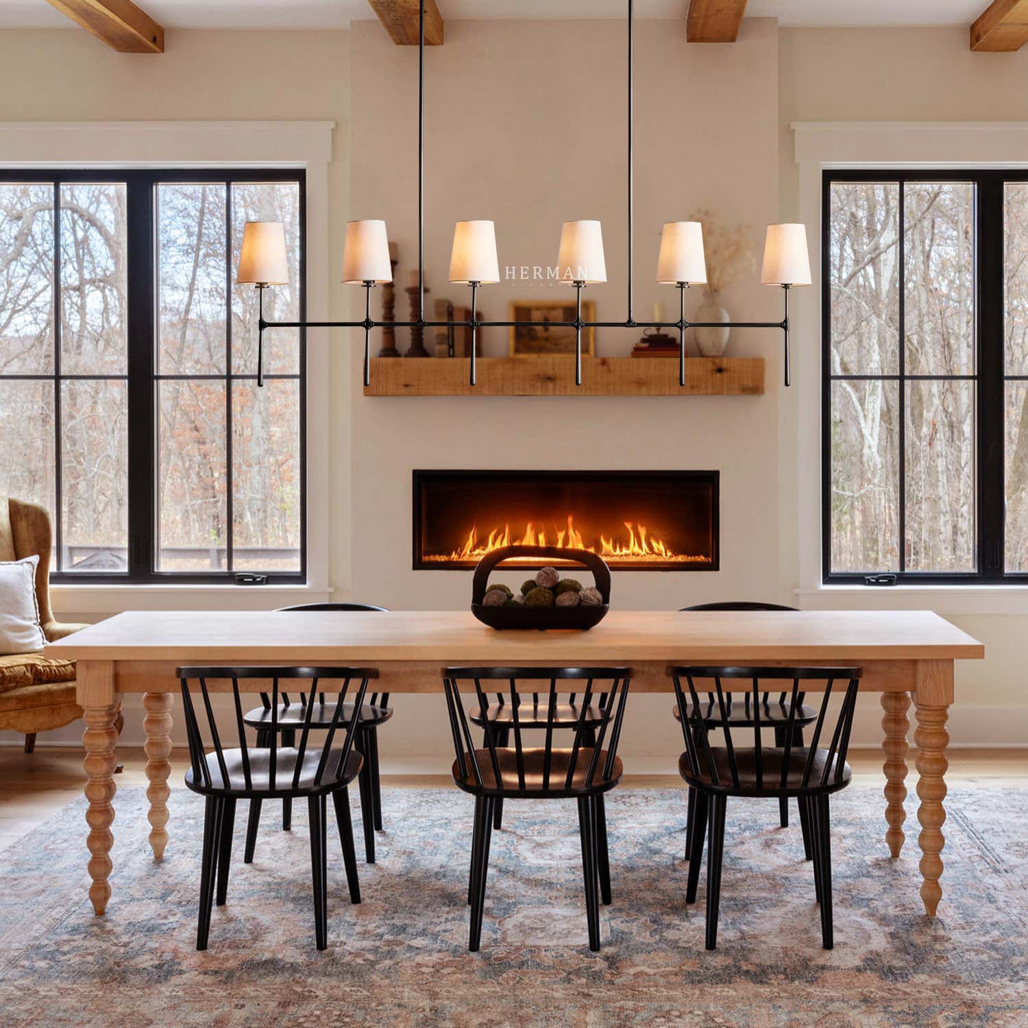 Rhodes Linear Chandelier