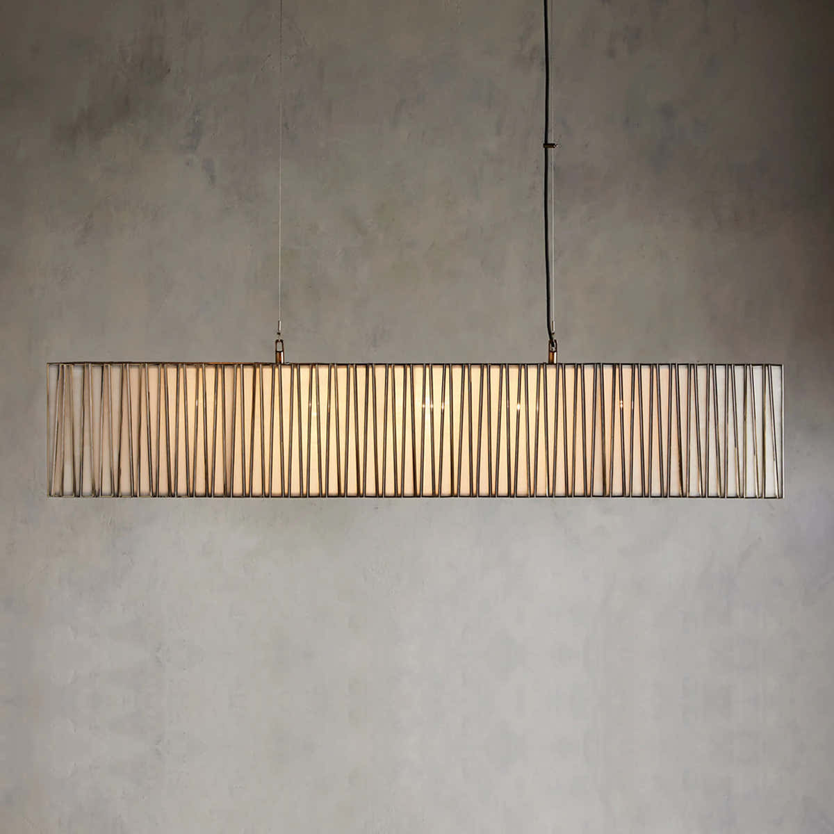 Junet Rectangular Chandelier 49"W 60"W