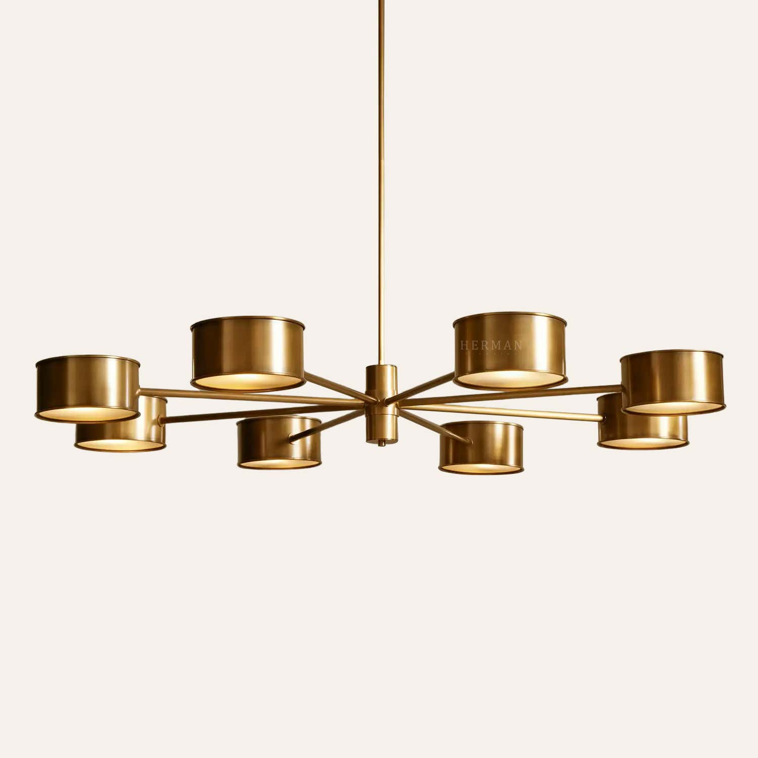Daphne Metal Round Chandelier