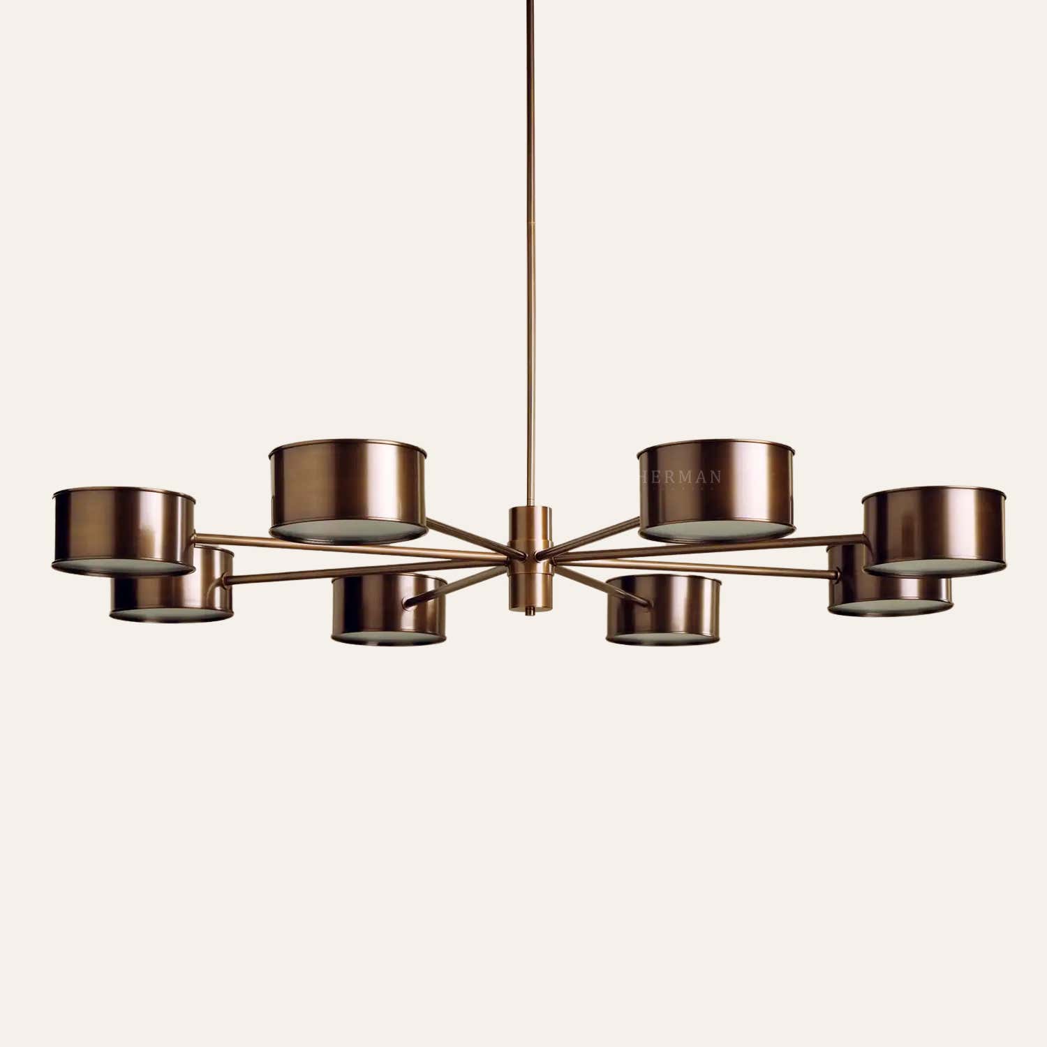 Daphne Metal Round Chandelier