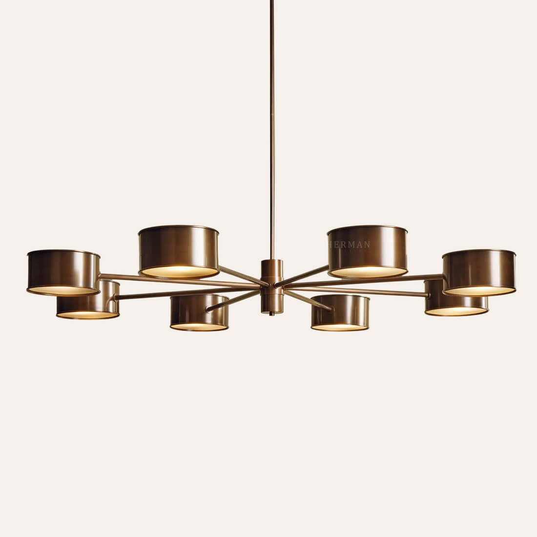 Daphne Metal Round Chandelier