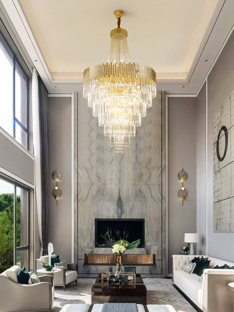 Enoch Multi Tier Crystal Chandelier