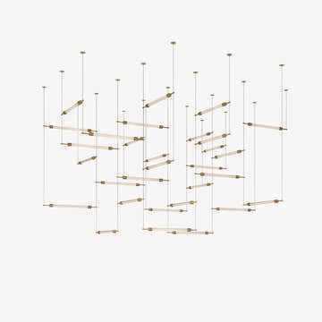 Crystal Grid Customize Chandelier