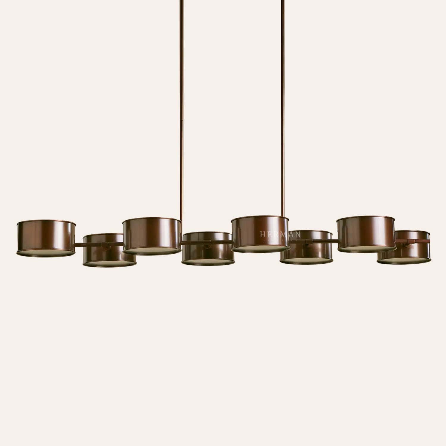 Daphne Metal Linear Chandelier