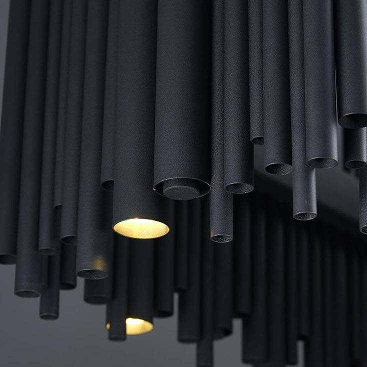 Vigor Rectangle Chandelier, Black