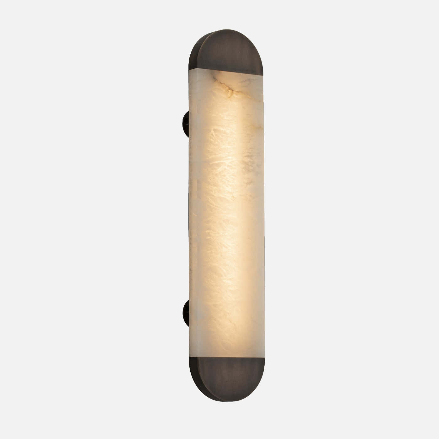Ghost alabaster wall sconce