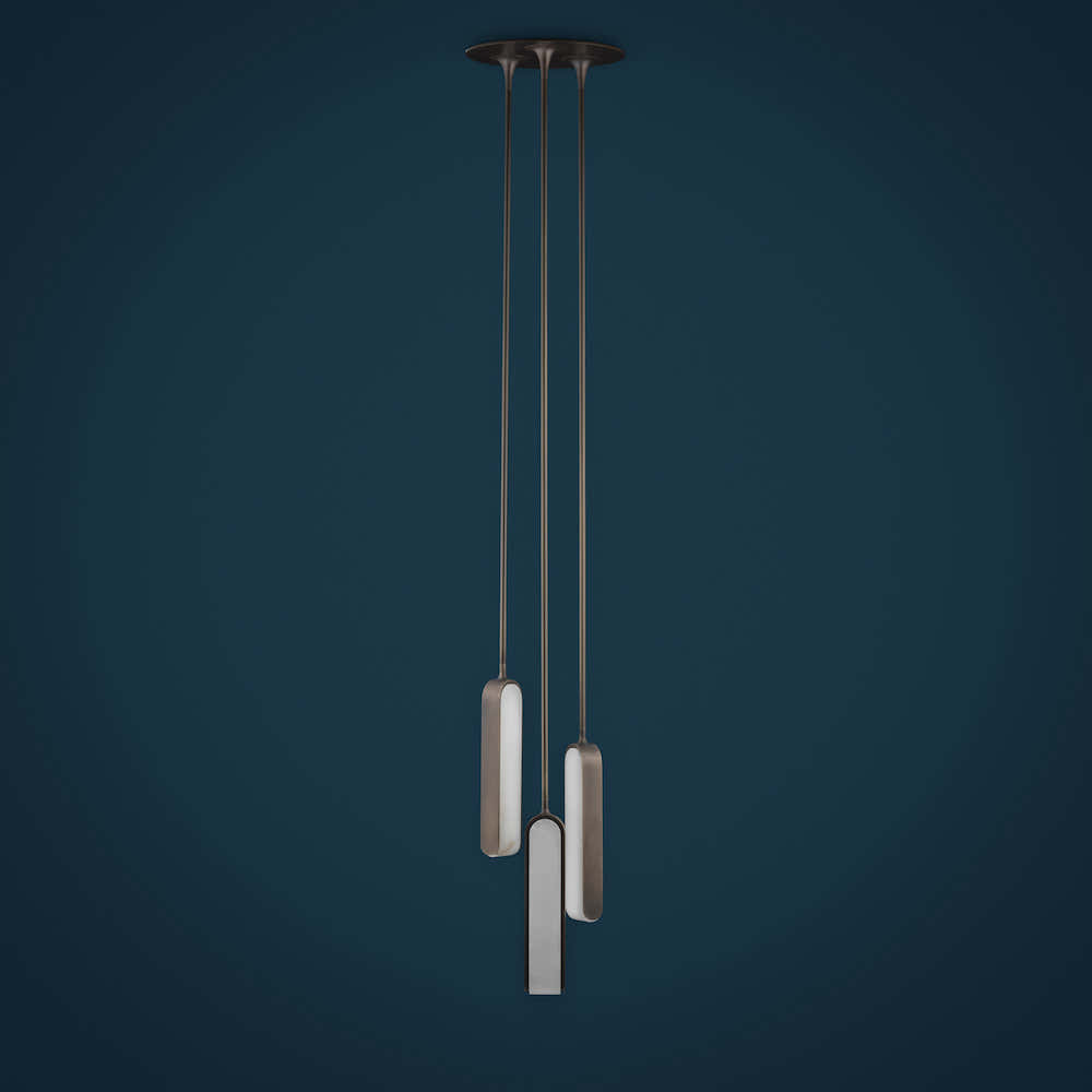 Alabaster Pearl Cent Pendant Light