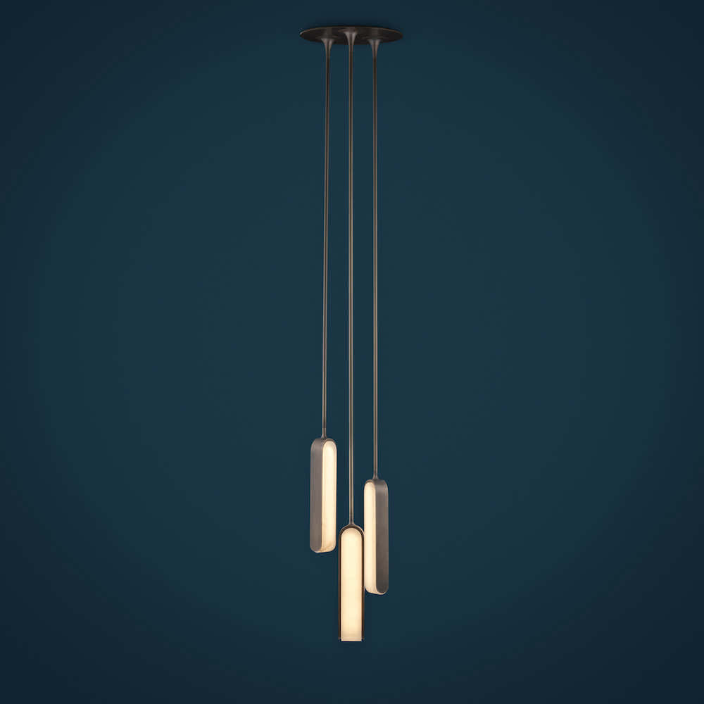Alabaster Pearl Cent Pendant Light