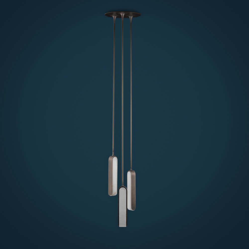 Alabaster Pearl Cent Pendant Light