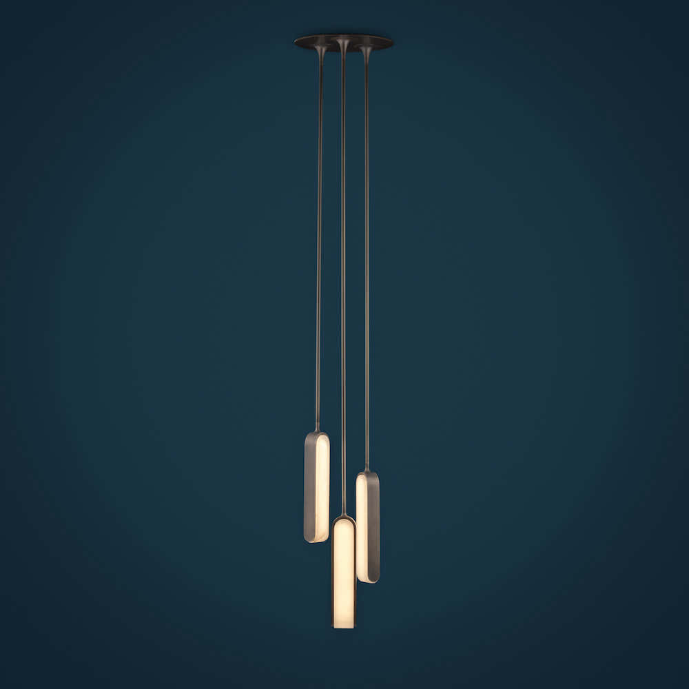 Alabaster Pearl Cent Pendant Light