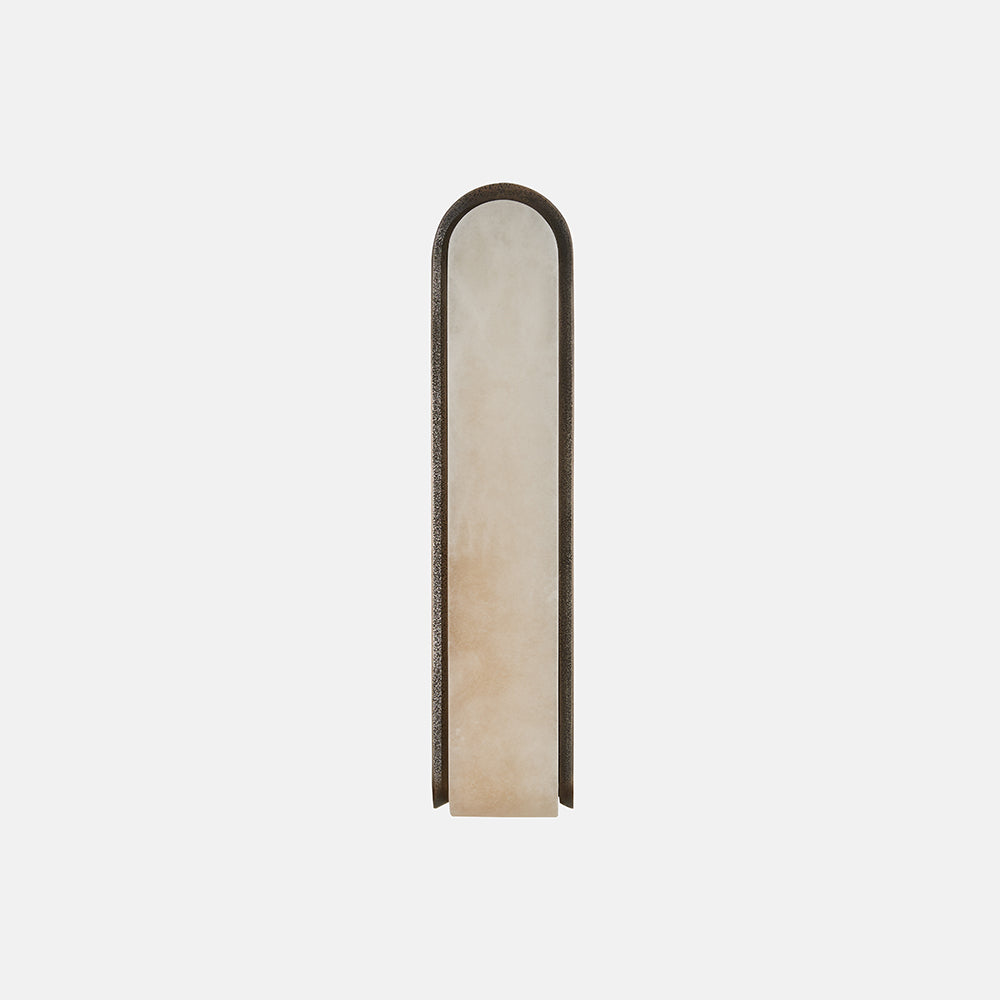 Quarte alabaster wall sconce