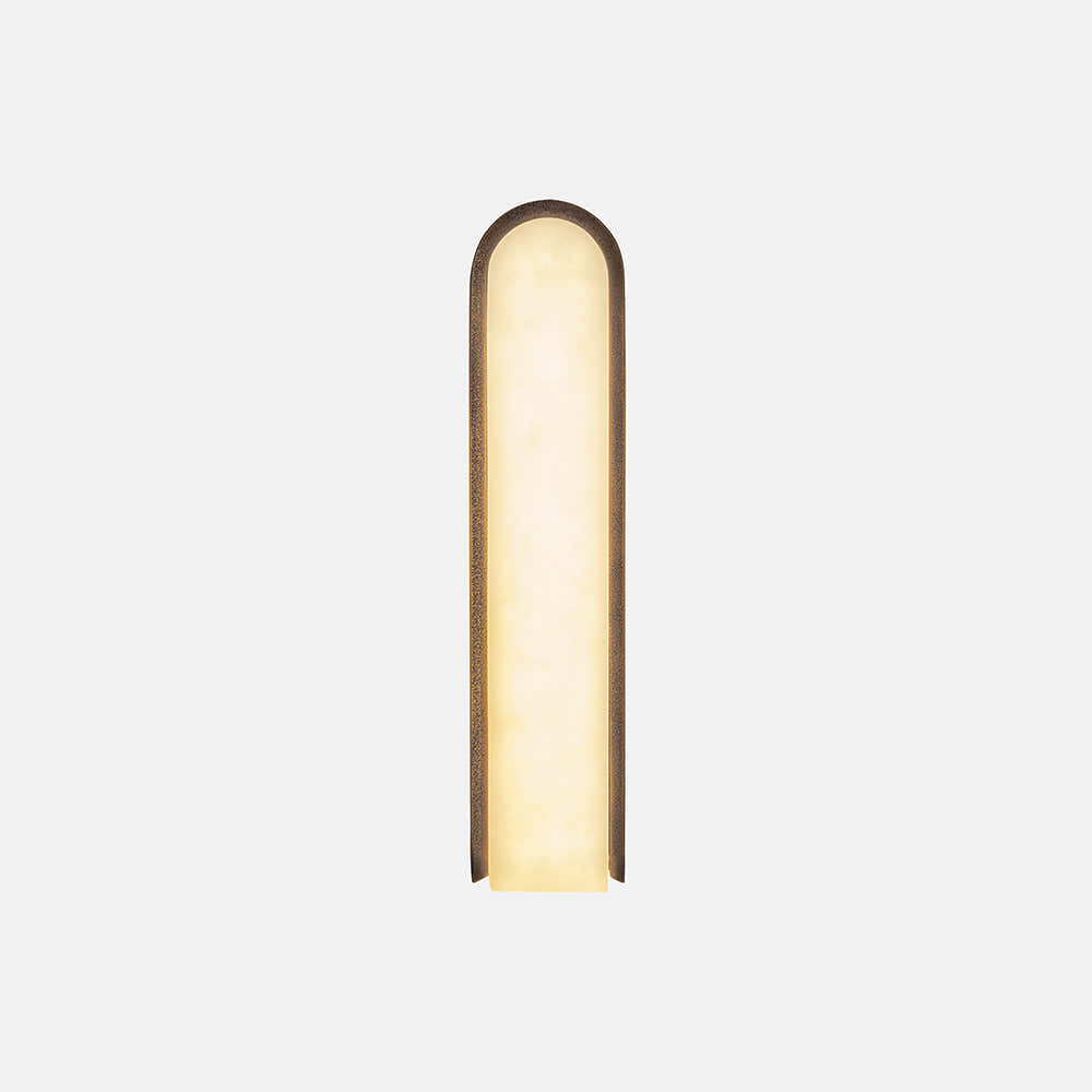 Quarte alabaster wall sconce