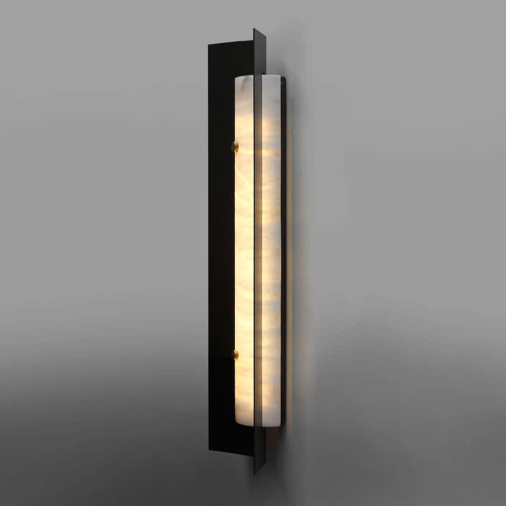 Tallis alabaster wall sconce