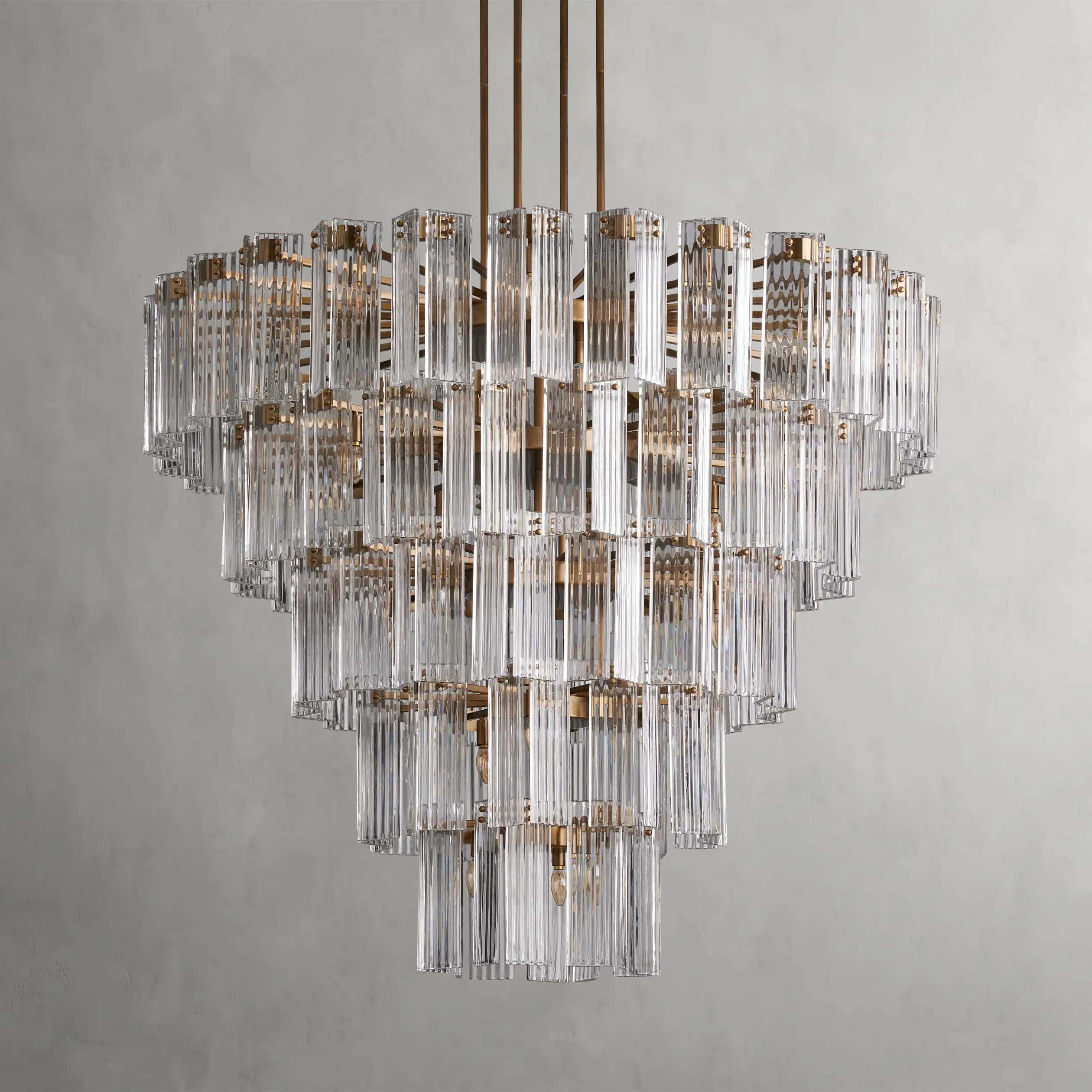 Delsie Round Chandelier 38" 48" 60"
