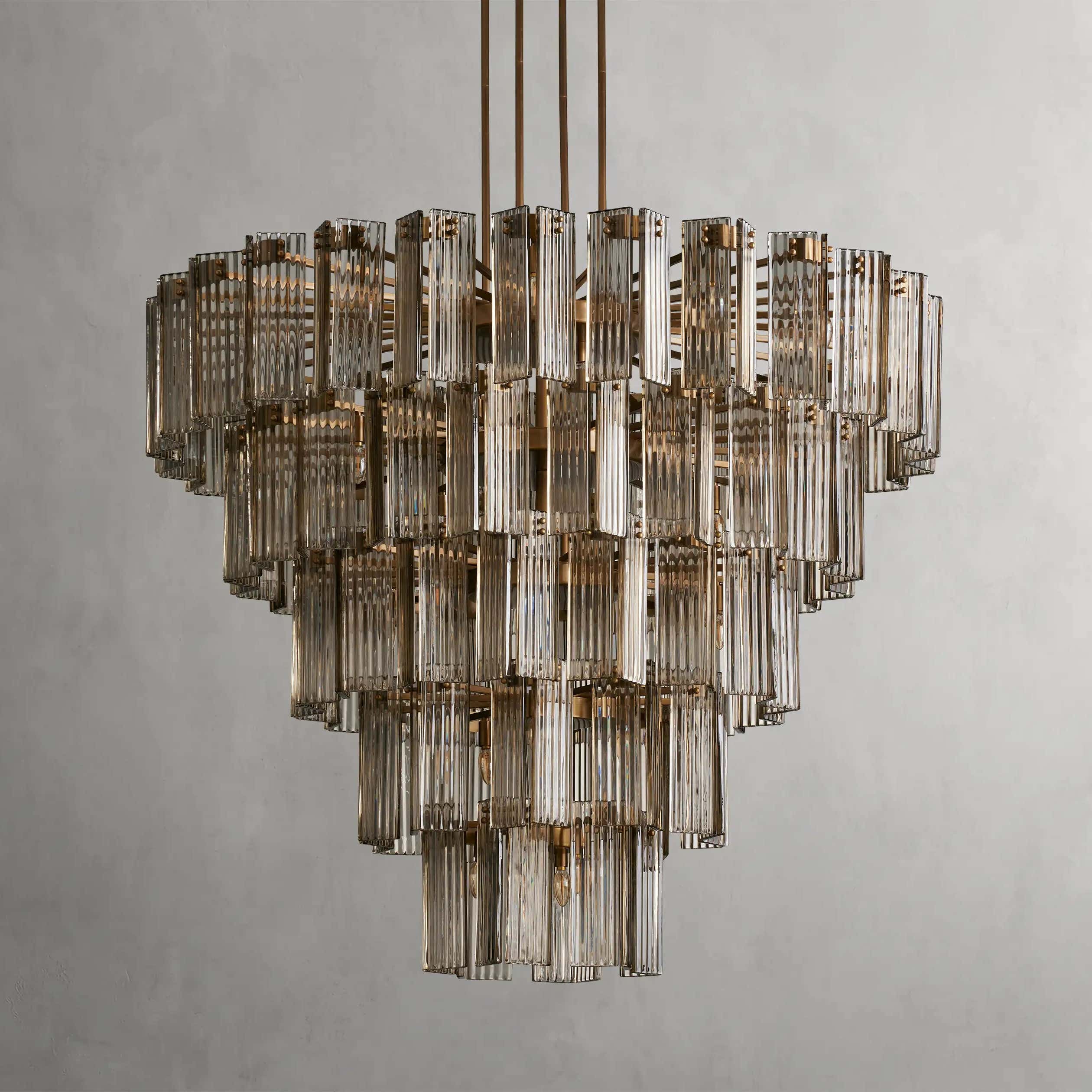 Delsie Round Chandelier 38" 48" 60"