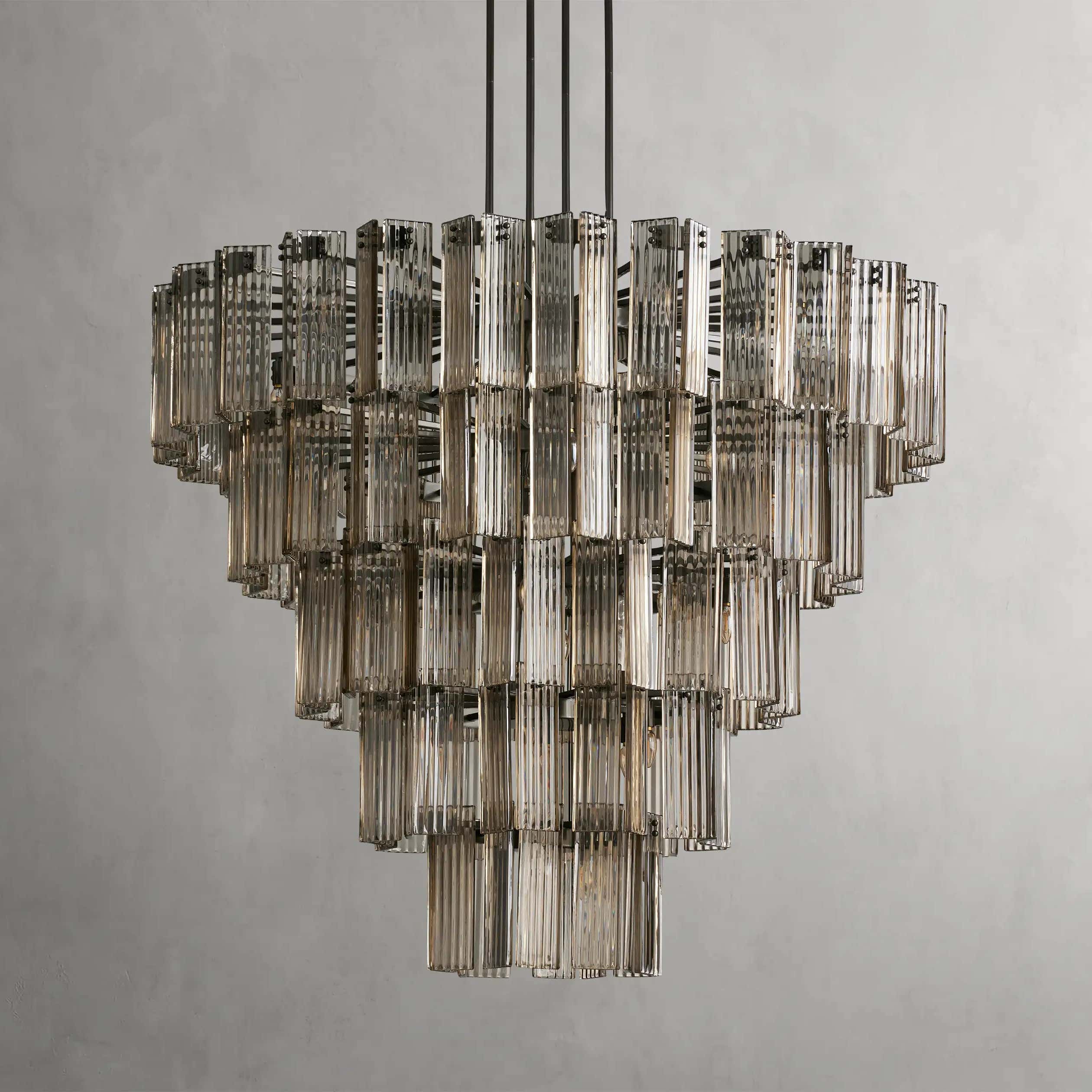 Delsie Round Chandelier 38" 48" 60"