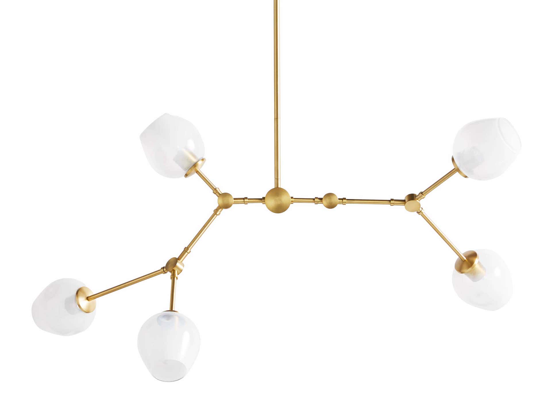 Noella Brass Chandelier 52''