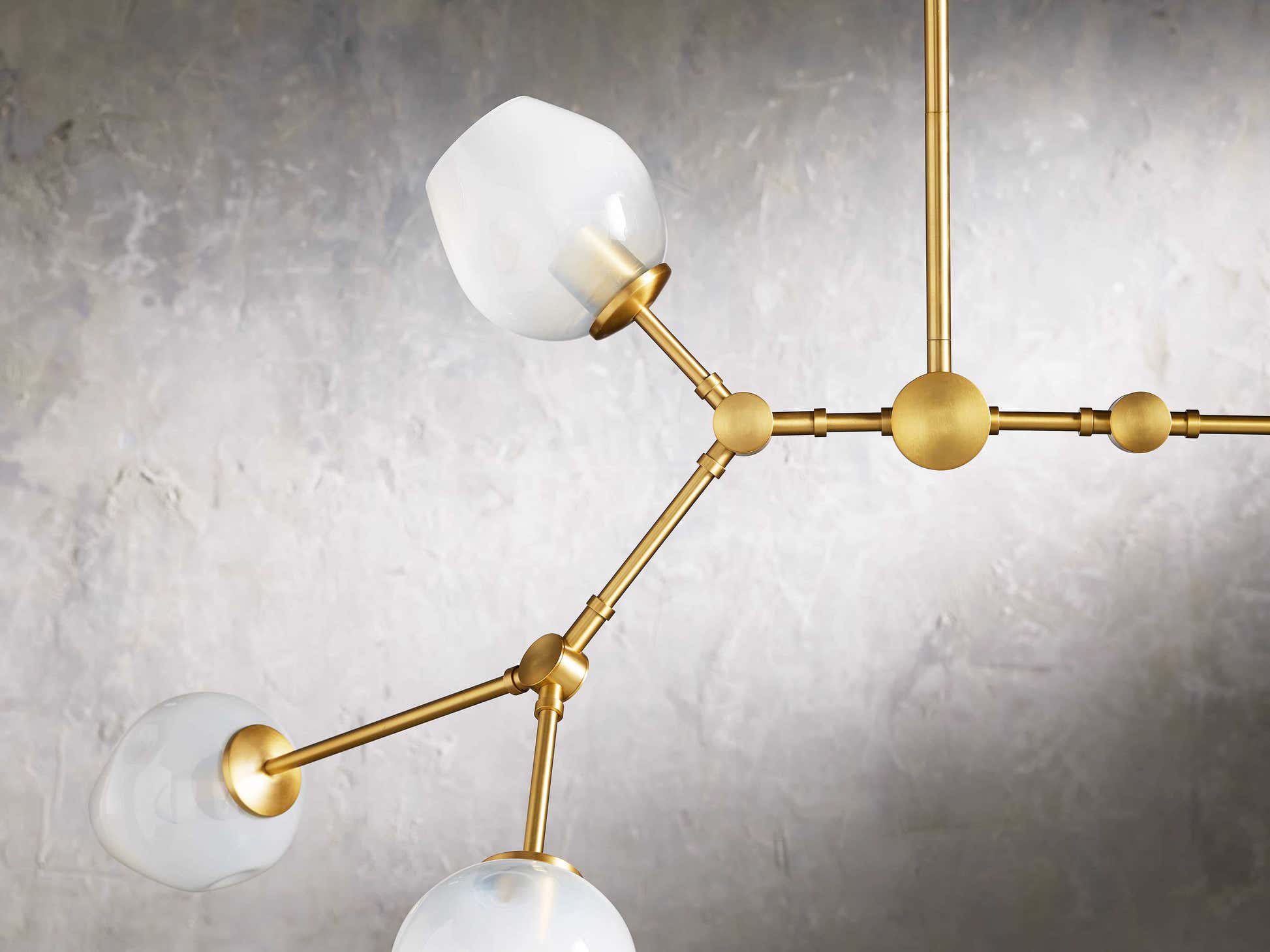Noella Brass Chandelier 52''