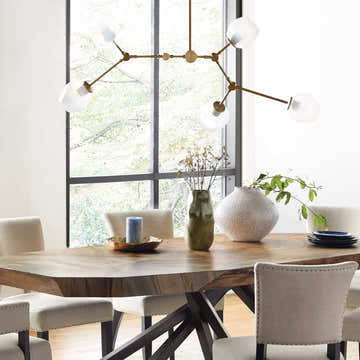 Noella Brass Chandelier 52''