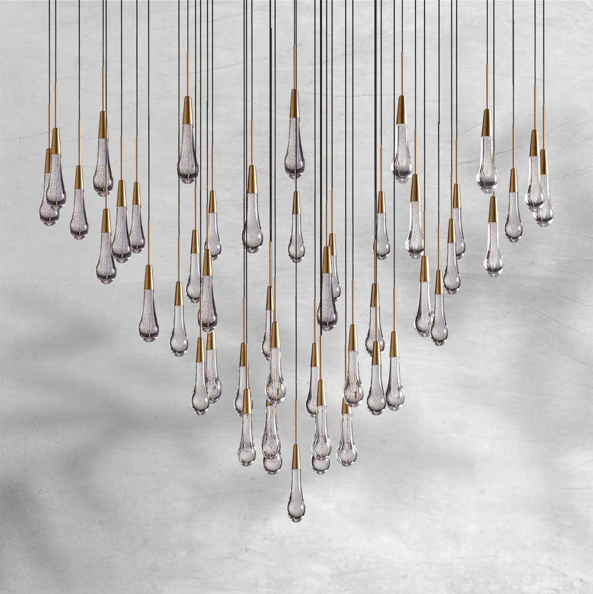 Soltaire Round Chandelier 17"24"36"48''58"