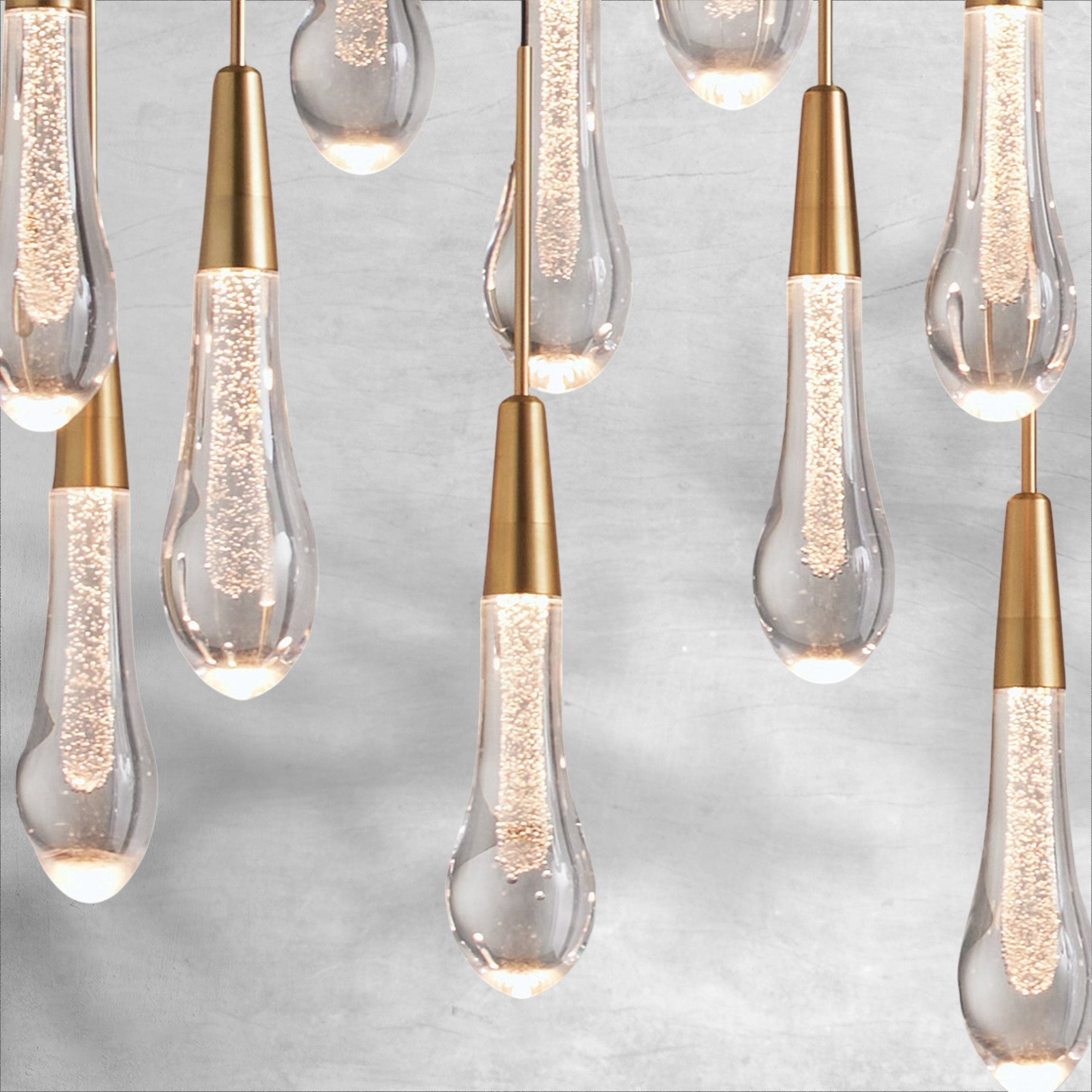 Soltaire Linear Chandelier 37" 50" 60" 70" 87" 120"