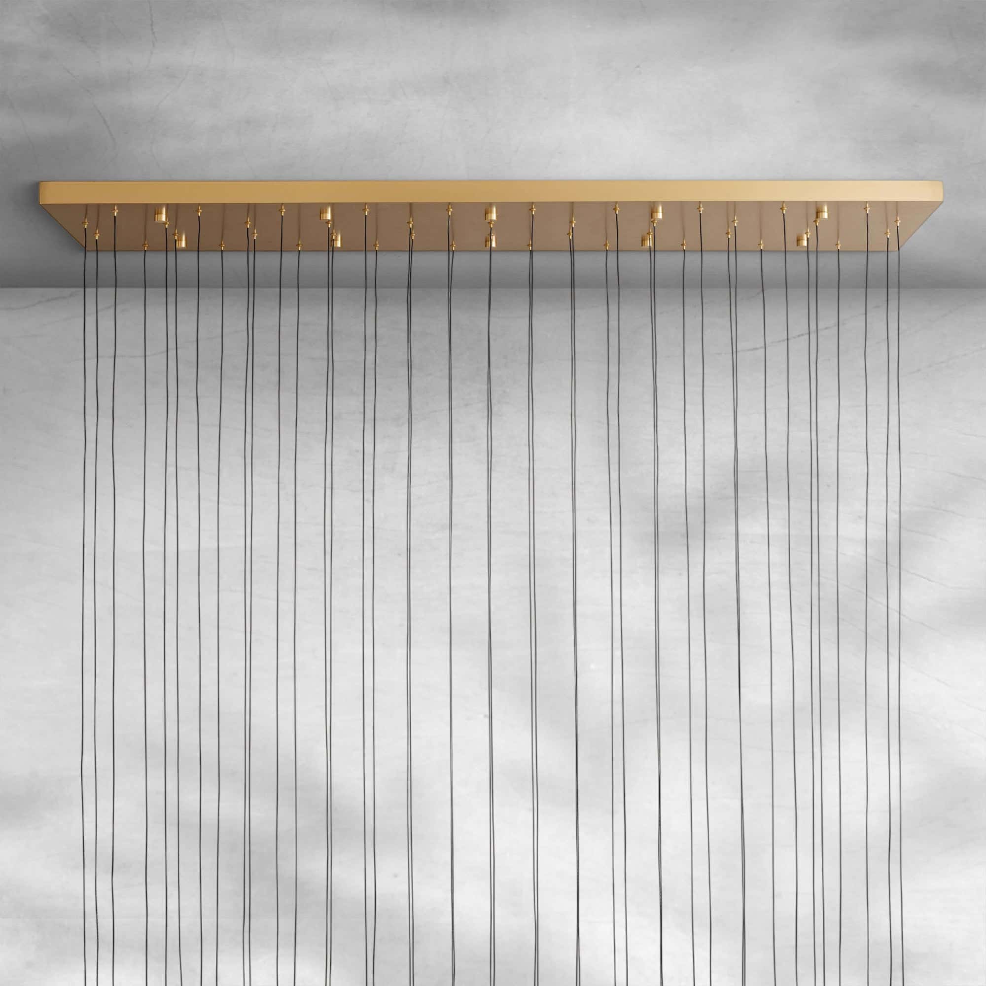 Soltaire Linear Chandelier 37" 50" 60" 70" 87" 120"