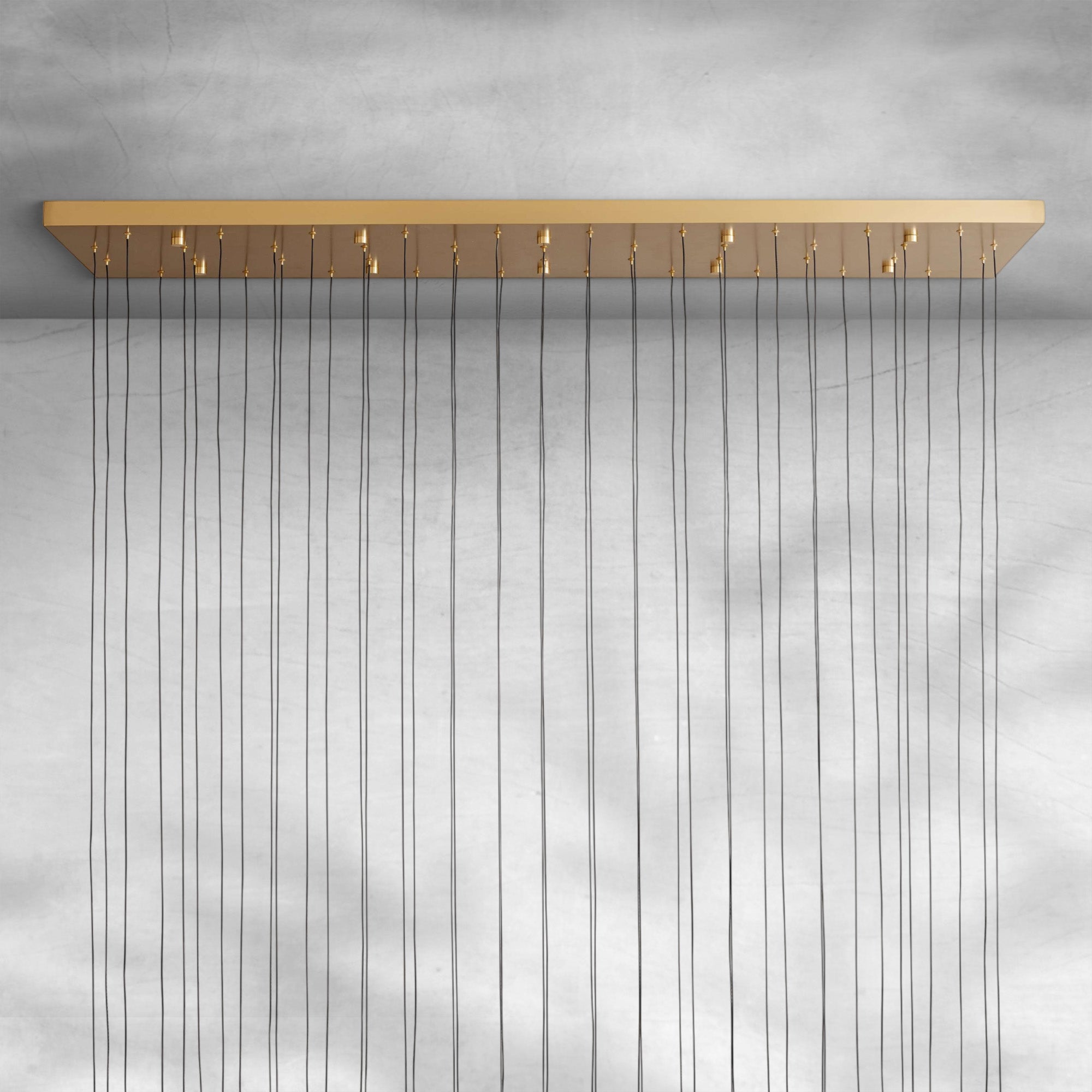 Soltaire Linear Chandelier 37" 50" 60" 70" 87" 120"