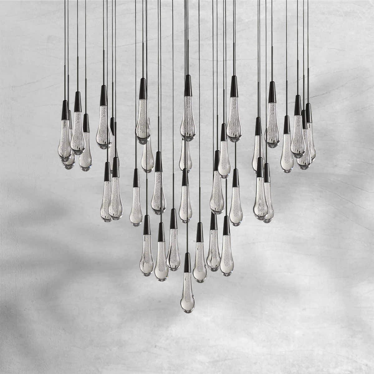 Soltaire Round Chandelier 17"24"36"48''58"