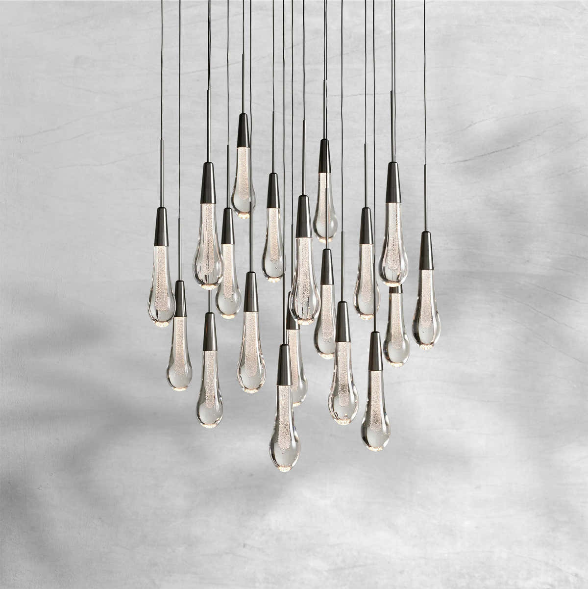 Soltaire Round Chandelier 17"24"36"48''58"