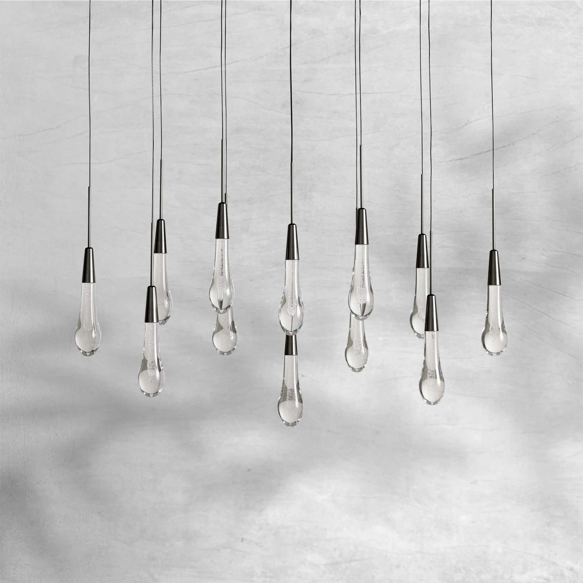 Soltaire Linear Chandelier 37" 50" 60" 70" 87" 120"