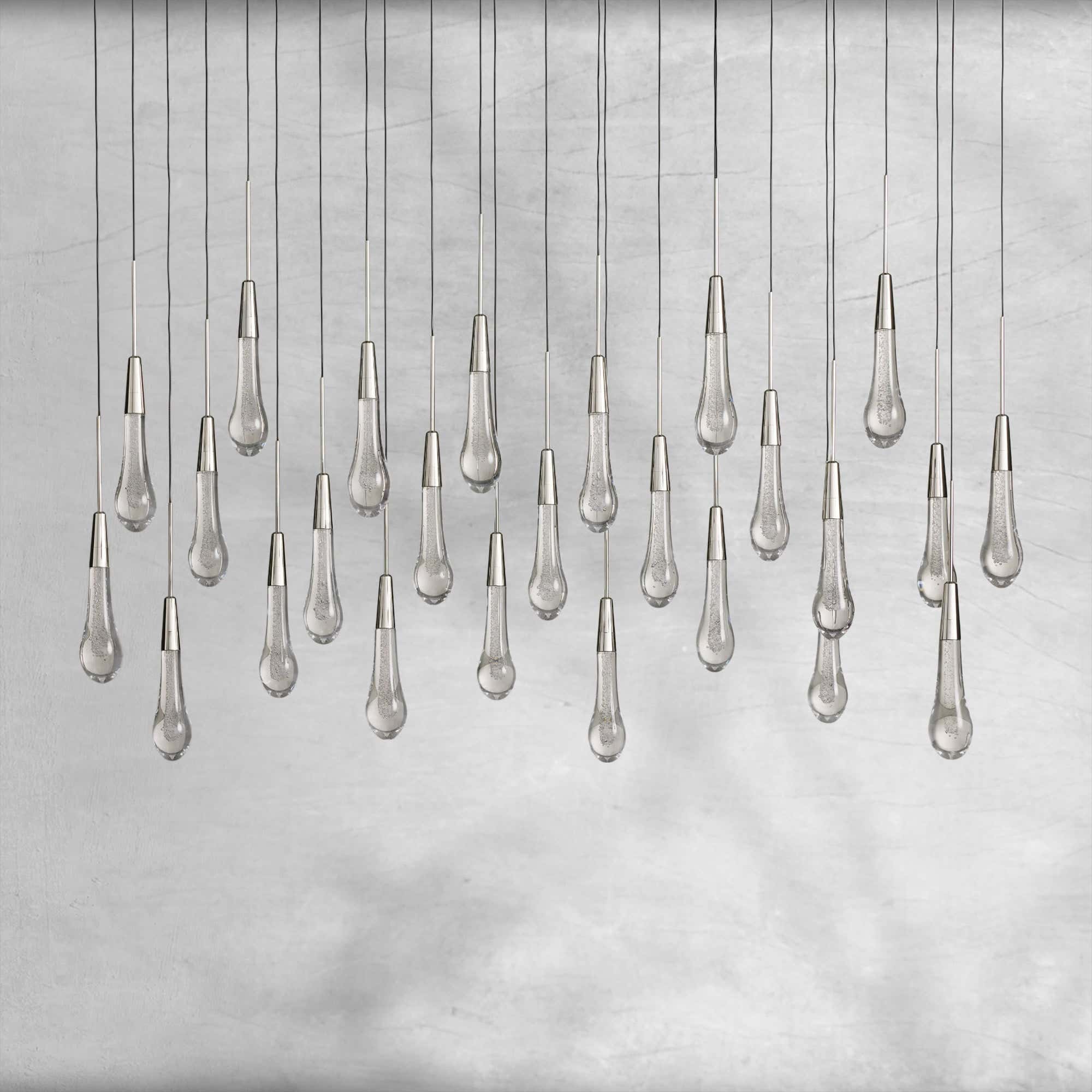 Soltaire Linear Chandelier 37" 50" 60" 70" 87" 120"
