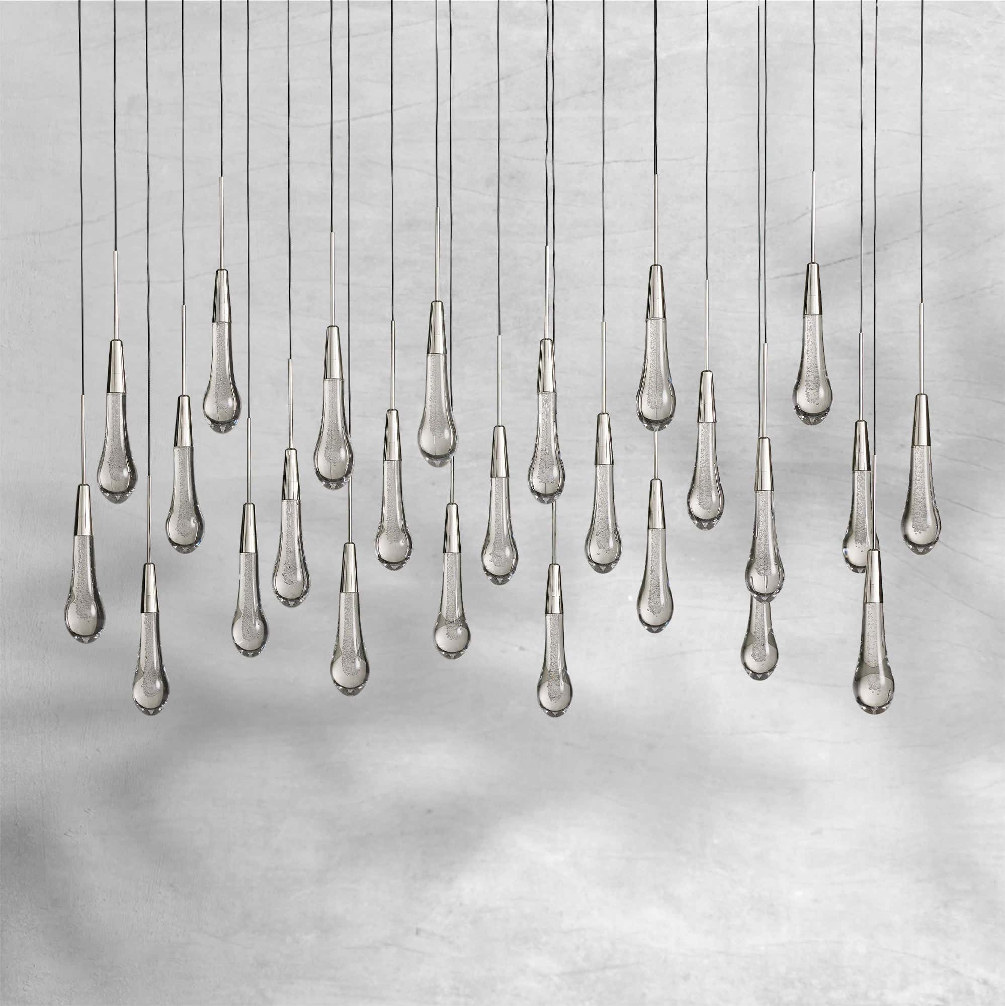 Soltaire Linear Chandelier 37" 50" 60" 70" 87" 120"