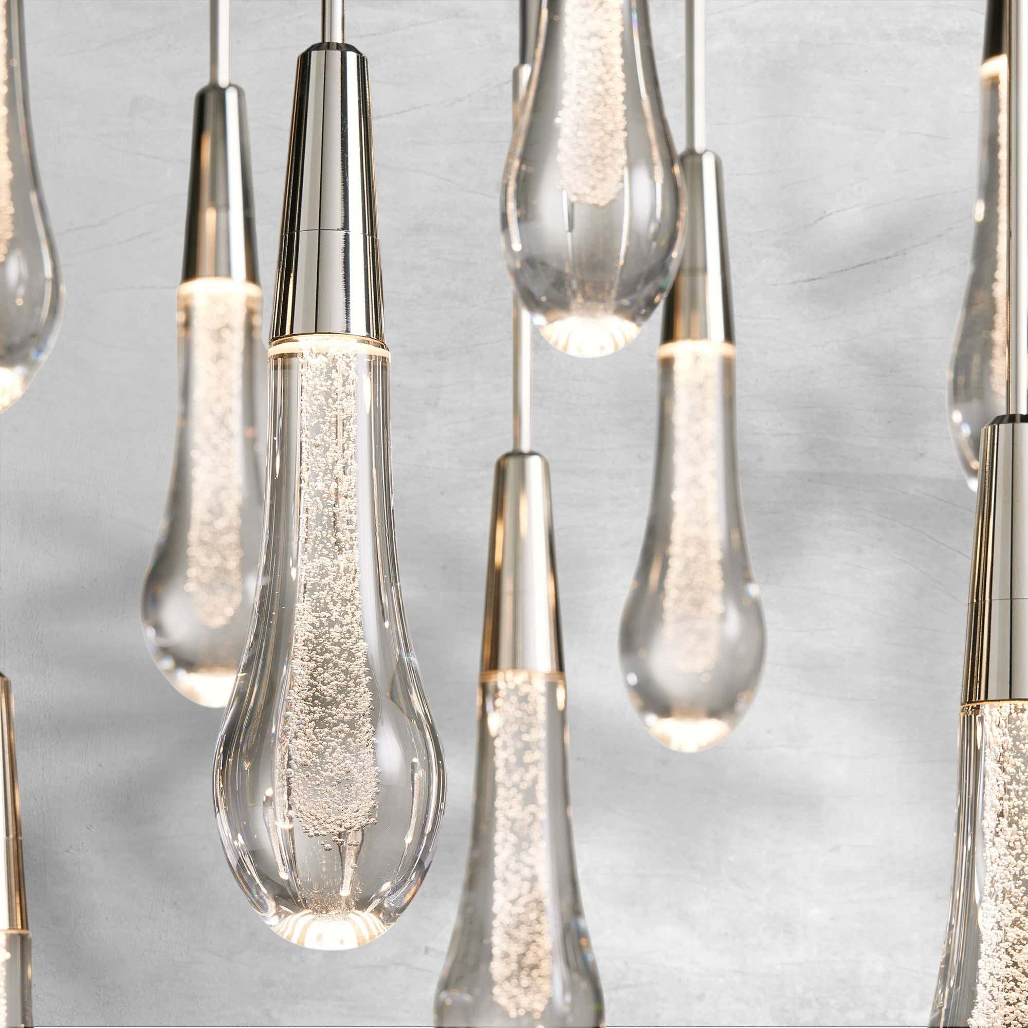 Soltaire Linear Chandelier 37" 50" 60" 70" 87" 120"