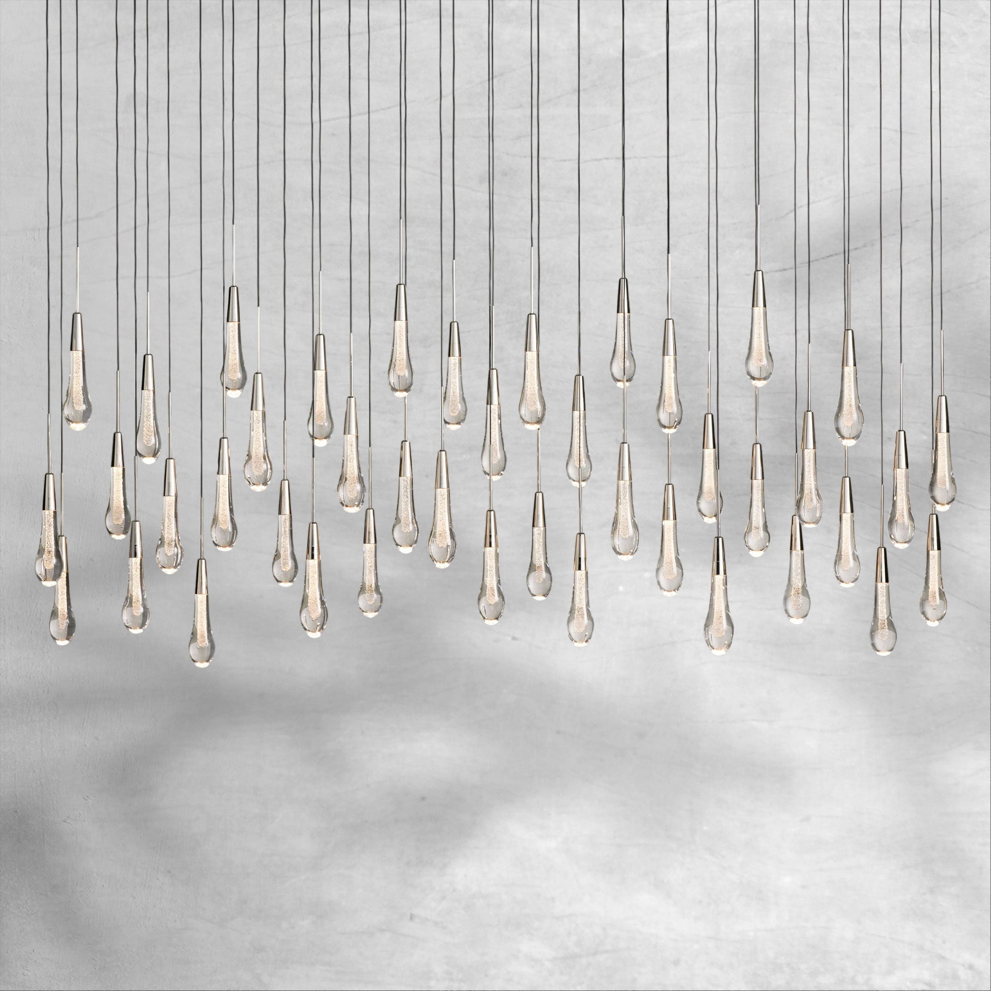 Soltaire Linear Chandelier 37" 50" 60" 70" 87" 120"