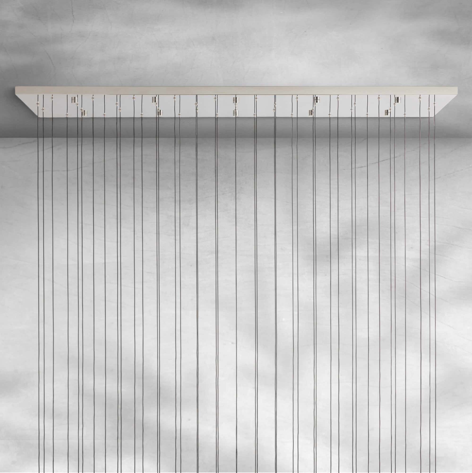 Soltaire Linear Chandelier 37" 50" 60" 70" 87" 120"
