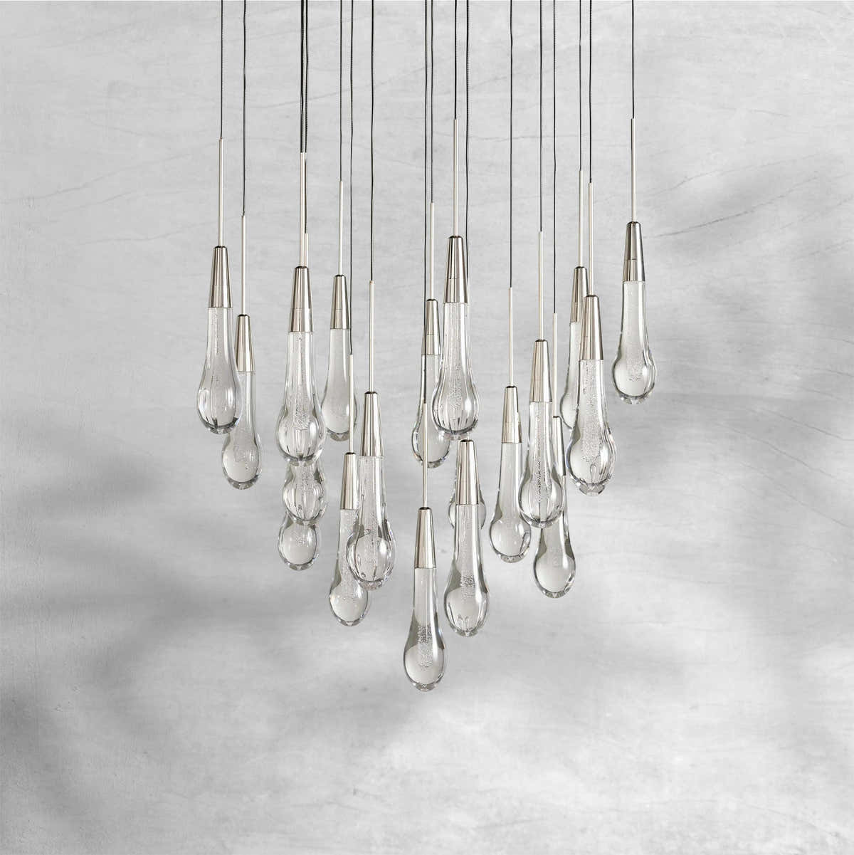 Soltaire Round Chandelier 17"24"36"48''58"