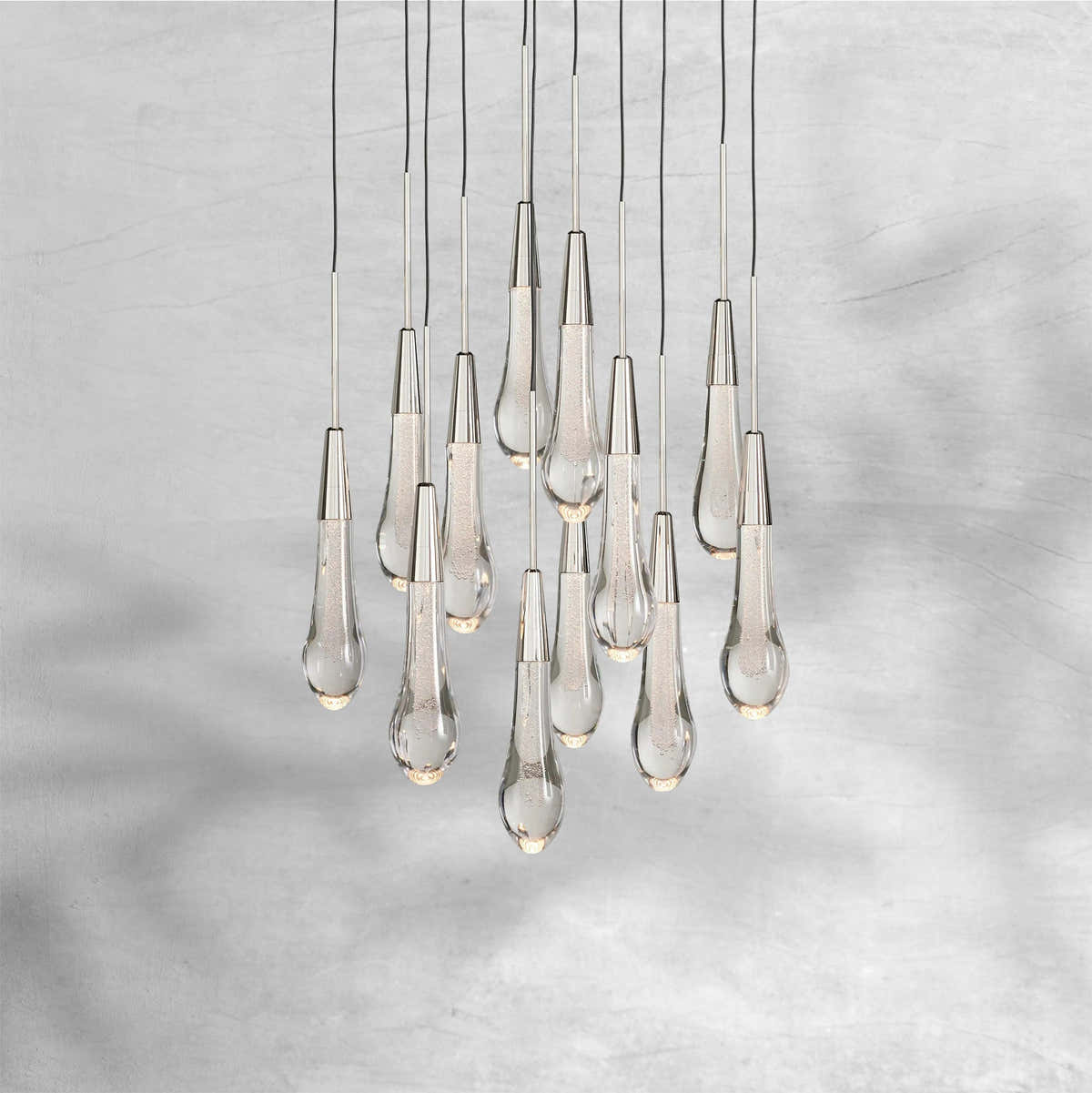 Soltaire Round Chandelier 17"24"36"48''58"