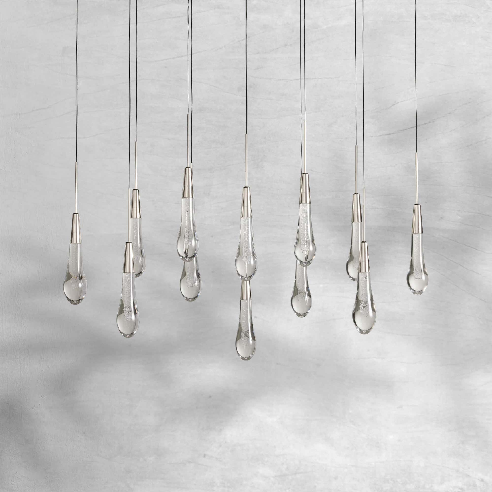 Soltaire Linear Chandelier 37" 50" 60" 70" 87" 120"